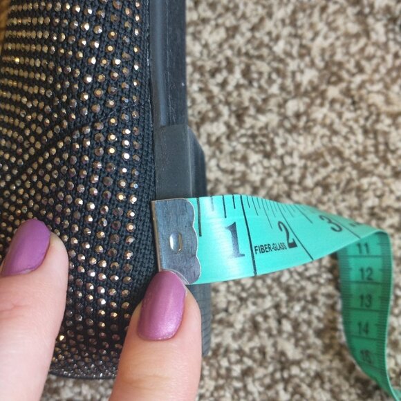 Women's Torrid Black Embellished Rhinestone Pointed Toe Slip On Flats Size 11WW - Picture 9 of 14